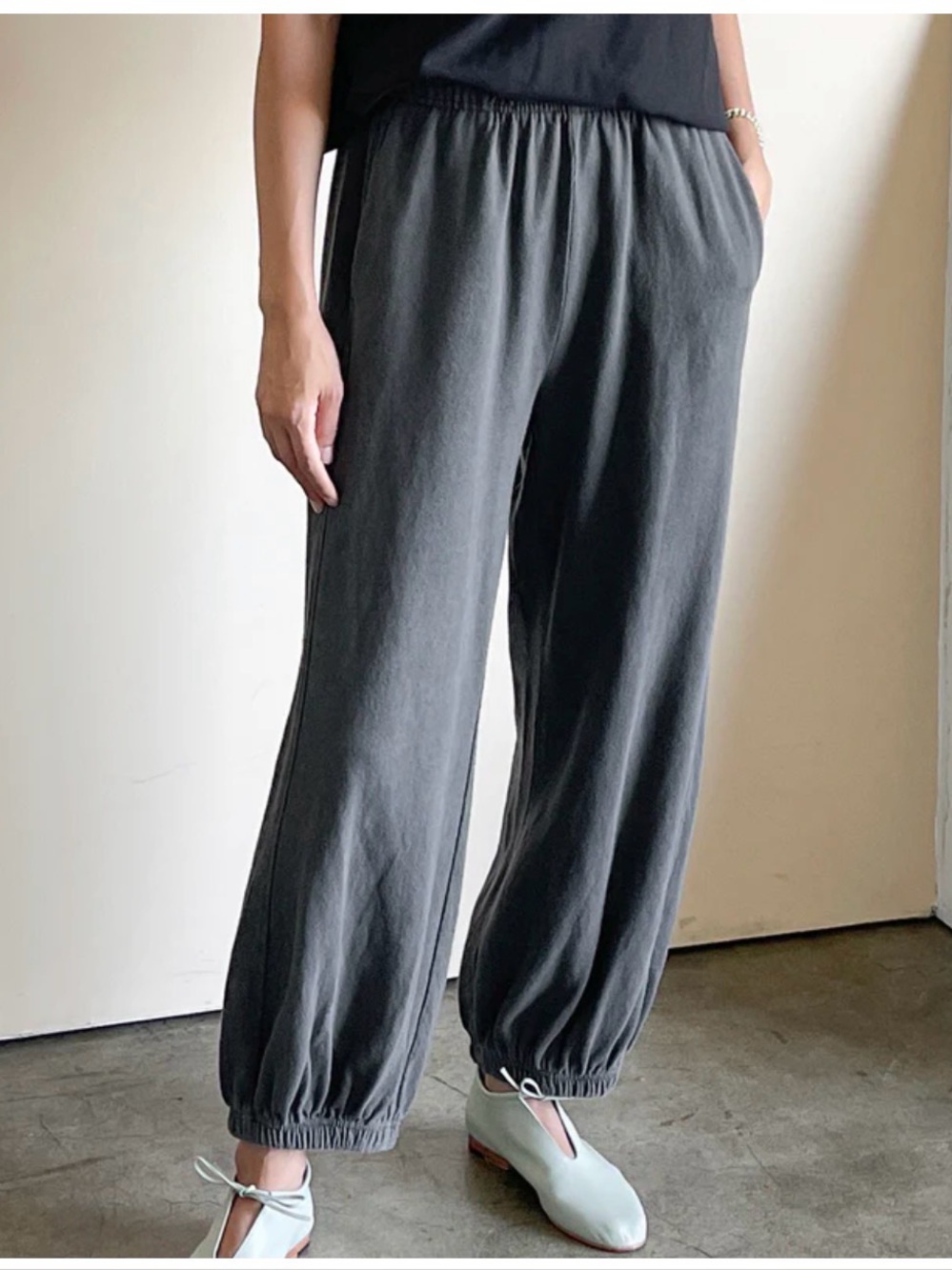 Le Bon Shoppe Balloon Pants, EUC, L